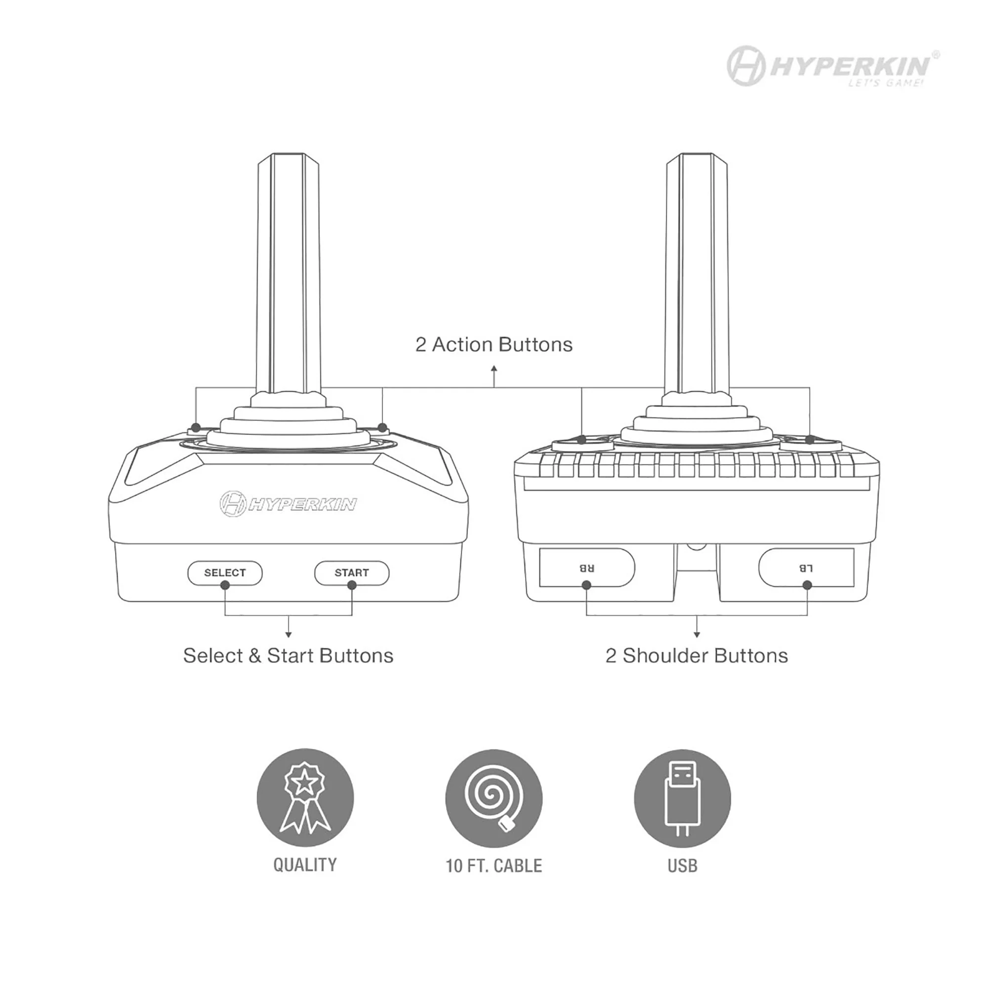 Hyperkin Trooper 2 Gamepad - Image 6
